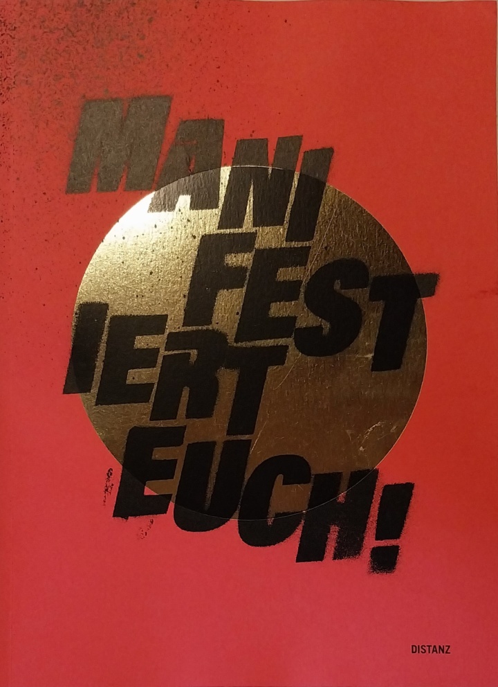 Manifestiert Euch! Exhibition Catalogue Cover